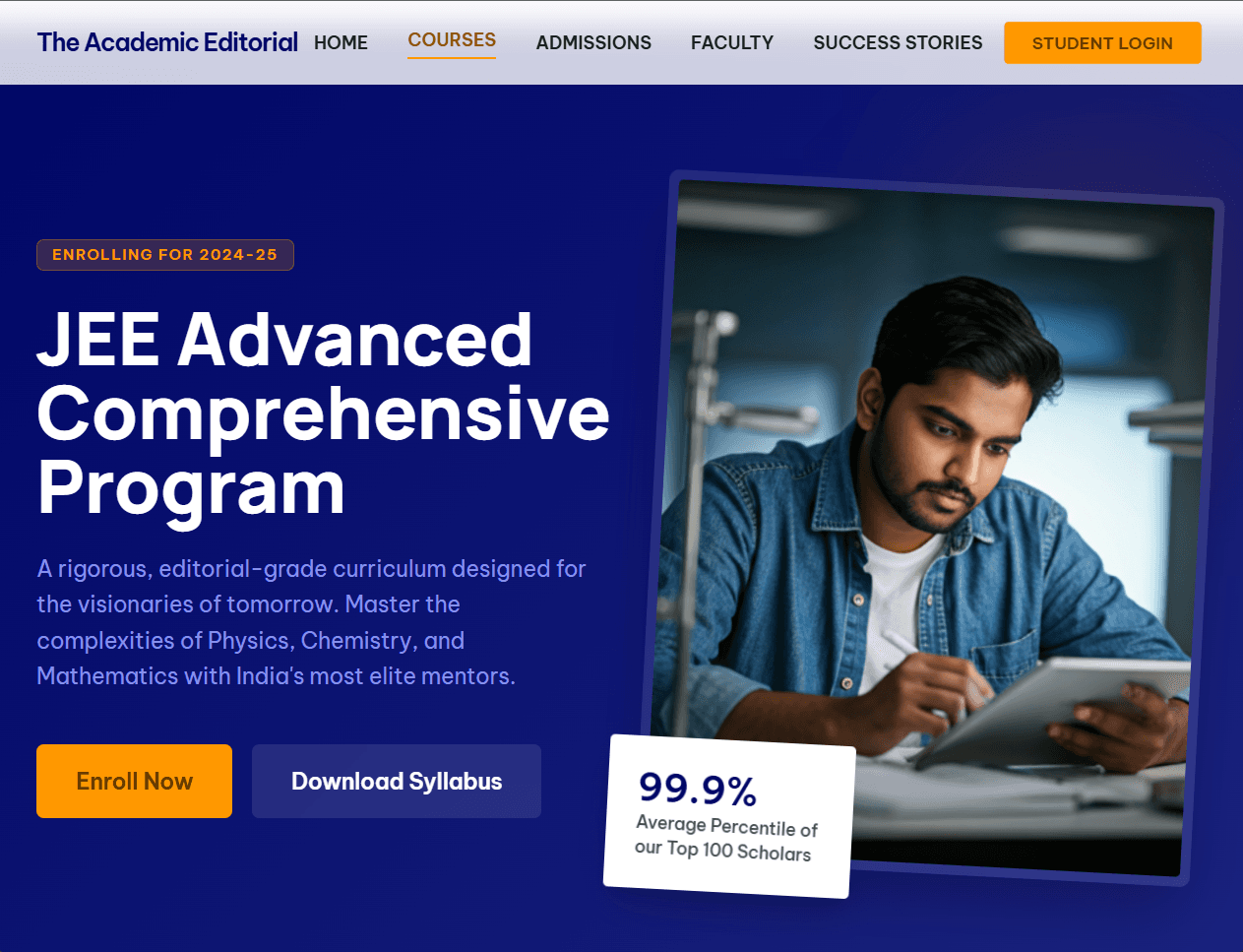 Academic Editorial Project